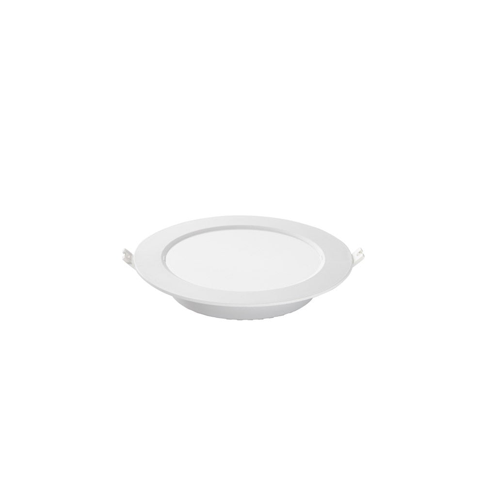 INCASSO LED SLIM TONDO TERMOPLASTICA BIANCO 18W 1980LM CCT D.220.7X28.9MM INC-SLIM-R22