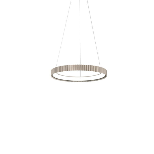 Sospensione LED NIKE oro in metallo CCT 685cm. LED-NIKE-S50-ORO