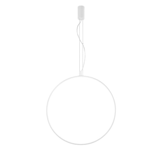 Sospensione LED TOORX in alluminio bianco CCT 80 cm. LED-TOORX-S80-BCO