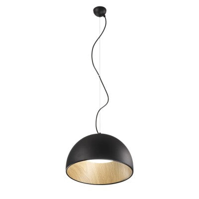 FANEUROPE SOSPENSIONE LED COCO NERA 30W 3300LM CCT 35X181CMPE  LED-COCO-S35-NER
