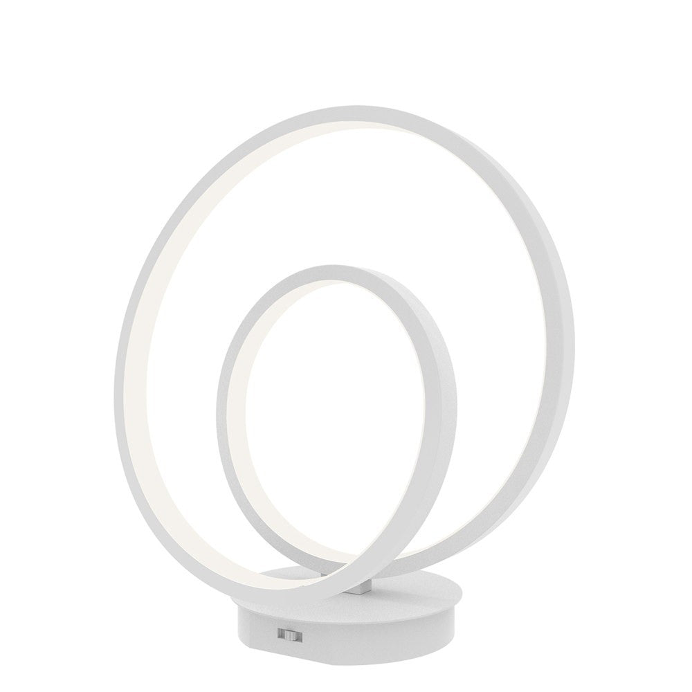 Lampada da tavolo LED LIEVE in alluminio bianco CCT LED-LIEVE-L-BCO