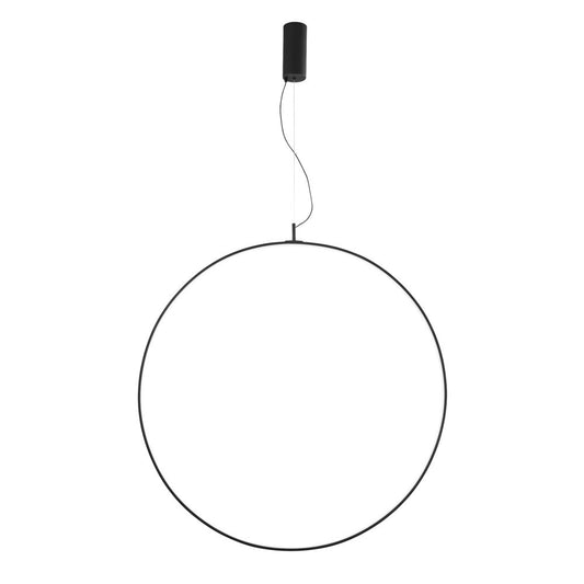 Sospensione LED TOORX in alluminio nero CCT 100 cm. LED-TOORX-S100-NER